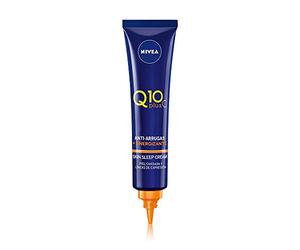 NIVEA Q10plusC Anti-Arrugas + Energizante Skin Sleep Cream Cuidado de Noche (1 x 40 ml), crema de noche, crema energizante, crema de cara con vitamina C y coenzima Q10