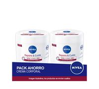 NIVEA Repara & Cuida Glicerina y UREA: Pack ahorro de 2 unidades de 400ml, total 800ml