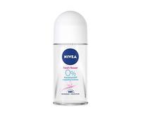 NIVEA Roll On Women 50 ml (Pack de 5) Fresh Flower 0% Aluminio Fórmula InfiniFresh Effect Scientifically Proven 48-hour Protection Floral Scent