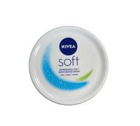 NIVEA Soft (1 x 300 ml), crema multiusos con aceite de jojoba y vitamina E, crema hidratante intensiva para el cuidado de la piel de cara, cuerpo y manos, sin parabenos