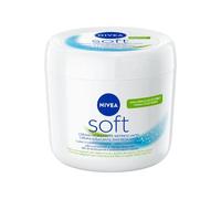 NIVEA Soft (1 x 500 ml), crema multiusos con aceite de jojoba y vitamina E, crema hidratante intensiva para el cuidado de la piel de cara, cuerpo y manos, sin parabenos