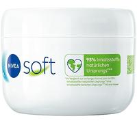 NIVEA Soft Crema hidratante refrescante, crema ligera con vitamina E y aceite de jojoba 100% natural, crema para la piel de absorción rápida para una hidratación intensa (375 ml)