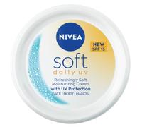 NIVEA Soft Daily UV SPF15 Cream 2 Pack 2 x 100 ml