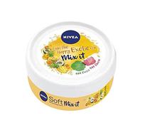 NIVEA Soft Mix It Happy Exotic (1 x 100 ml), crema hidratante con fragancia de frutas tropicales, crema multiusos para el cuidado de la piel de manos, cara y cuerpo