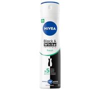 NIVEA Spray antitranspirante fresco en blanco y negro, 150 ml