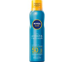Nivea Spray atomizador de tacto seco para proteger y refrescar SPF 50, 200 g