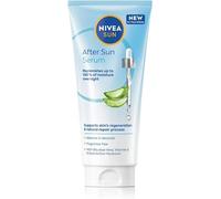 NIVEA SUN After Sun Face & Body Serum, 3.4 fl oz / 100 ml | Suero ligero y sin fragmentos con aloe vera, vitamina E, hialuronato y pantenol para el cuidado cosmético.