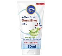 NIVEA SUN After Sun Sensitive Gel-Crema (1 x 150 ml), crema calmante con aloe vera, crema hidratante para piel sensible y con alergia al sol
