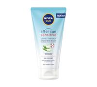 NIVEA SUN After Sun Sensitive Gel-Crema (1 x 175 ml), crema calmante con aloe vera, crema hidratante para piel sensible y con alergia al sol
