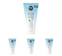 NIVEA SUN After Sun Sensitive Gel-Crema (1 x 175 ml), crema calmante con aloe vera, crema hidratante para piel sensible y con alergia al sol (Paquete de 4)