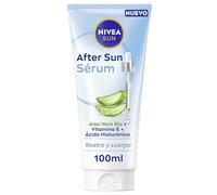 NIVEA SUN Aftersun - Sérum hidratante y Regenerador - Rostro y Cuerpo - Revitaliza la Piel - Aloe Vera, Vitamina E y Ácido Hialurónico - Rápida Absorción - Sin Perfume - Todo Tipo de Piel - 100 ml