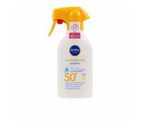 NIVEA SUN Babies & Kids Sensitive - Spray FP50+ - Protector Solar Infantil - Protección UVA/UVB - Resistente al Agua - Crema para Bebés y Niños - Piel sensible - Desde 6 meses - 250 ml