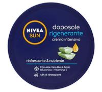 NIVEA SUN Crema Intensiva Refrescante y Nutritiva con Aloe Vera Orgánico y Ácido Hialurónico + Vitamina E, 300 ml