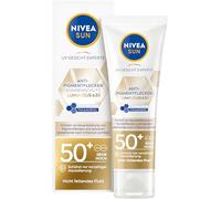 NIVEA SUN Crema solar facial hidratante antimanchas de pigmento 50+, crema solar facial no grasa con alto SPF, UV cara Luminous630® anti manchas de pigmento protector solar (40 ml)