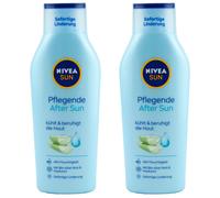 Nivea Sun Cuidado After Leche 2 x 400 ML Se Enfría Y Tranquiliza Con Aloe Vera