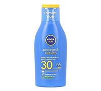 NIVEA SUN - FP 30 Loción Solar Protege & Hidrata 100ml Formato Viaje. Proteccion alta
