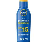Nivea sun - Immediate protection, loción solar hidratante, factor de protección solar 15 - 200 ml