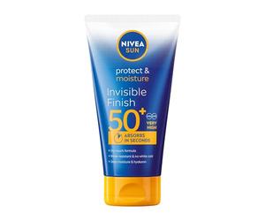 Nivea Sun Invisible Finish Sunscreen Lotion, SPF 50+, 150 ml