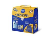 NIVEA SUN Pack Perfecto Para Tus Campamentos Incluye Loción Solar Kids FP50+ Resistente al Agua, After Sun Hidratante, Bálsamo Labial con Protección Solar y apósitos para heridas
