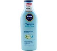 NIVEA SUN Pflegende After Sun Lotion - Loción para el cuidado de la piel después del sol (250 ml) con efecto calmante, con aloe vera orgánico y ácido hialurónico para una hidratación de 48 horas