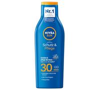 NIVEA Sun - Lote de 6 protectores de leche solar para protección y cuidado SPF 30 para 48 h de humedad, 250 ml