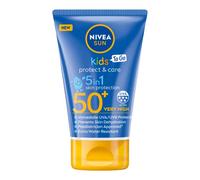Nivea Sun NIVEA SUN Kids Protect and Care SPF 50+ To Go Lotion (50 ml), protector solar resistente al agua, crema solar para niños que proporciona protección UVB y UVA de 5 estrellas altamente eficaz