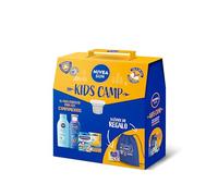 NIVEA SUN Pack Perfecto Para Tus Campamentos Incluye Loción Solar Kids FP50+ Resistente al Agua, After Sun Hidratante, Bálsamo Labial con Protección Solar y apósitos para heridas
