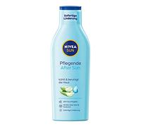 NIVEA SUN Pflegende After Sun Lotion - Loción para el cuidado de la piel después del sol (250 ml) con efecto calmante, con aloe vera orgánico y ácido hialurónico para una hidratación de 48 horas