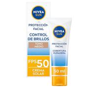 Nivea Sun Control Brillos Facial Matificante Medio SPF50 40ml