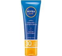 NIVEA Sun Protection & Care - Crema solar facial con SPF 30 (50 ml), protección solar instantánea para cara, cuello y escote, crema solar con hidratante de 24 horas