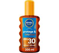 Nivea Protege Y Broncea Aceite Solar SPF30 , 200 ml