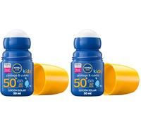 NIVEA SUN Protege & Cuida Kids - Roll-On FP50+ - Protector Solar Infantil - Protección UVA/UVB Muy Alta - Resistente al Agua - Aplicación Fácil - Para Niños desde 3 años - Piel Delicada - 50 ml