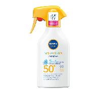 NIVEA SUN Babies & Kids Sensitive - Spray FP50+ - Protector Solar Infantil - Protección UVA/UVB - Resistente al Agua - Crema para Bebés y Niños - Piel sensible - Desde 6 meses - 250 ml