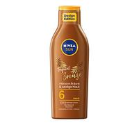Nivea Sun Tropical Bronze Sun Lotion SPF 6 - Protección solar para un bronceado duradero sin autobronceado, crema solar con extracto de caroteno y vitamina E (200 ml)