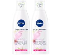 NIVEA Tónico Facial Suave - Tonifica suavemente e Hidrata Intensamenta - Con Aceite de Almendras y Hydramine - Elimina las Impurezas - Sin Alcohol - Para Piel Seca y Sensible - 200 ml (Paquete de 2)