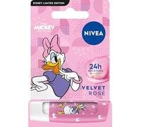 NIVEA Velvet Rose Daisy Duck Cuidado de Labios Disney Edition; 4,8 g
