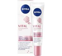 NIVEA VITAL - Serum de belleza 3 en 1 para pieles maduras, suero hidratante intenso para la eliminación de manchas de pigmentación y edad, cuidado facial con efecto reafirmante (40 ml)