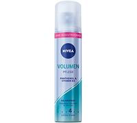 Nivea Volume & Hold Spray para peinar, laca nutritiva, con protección UV, pantenol y vitamina B3, para visiblemente más volumen y sujeción 24 h (nivel 4), spray de cuidado vegano sin