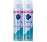 Nivea Volume & Hold Spray para peinar, laca nutritiva, con protección UV, pantenol y vitamina B3, para visiblemente más volumen y sujeción 24 h (nivel 4), spray de cuidado vegano sin (Paquete de 2)