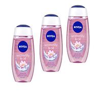 NIVEA Waterlily & Oil - Gel de ducha para mujer (3 unidades, 250 ml)