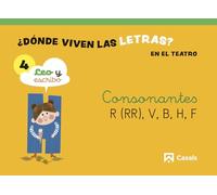 Nivel 4 ¿Dónde viven las letras? En el teatro. 5 años