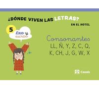 Nivel 5 ¿Dónde viven las letras? En el hotel. 5 años
