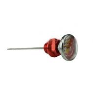 Nivel Aceite Varilla Accesorios De La Motocicleta Varilla Nivel Aceite Tanque Medidores Temperatura para para ATV(Red)