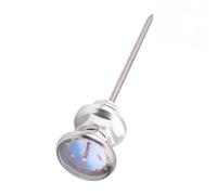 Nivel Aceite Varilla para 125cc Accesorios Motocicleta Varilla De Nivel Aceite del Motor Indicador Temperatura Medidor(White)