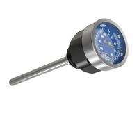 Nivel Aceite Varilla para Raptor 700 700R 2006-2024 para SE 2010-2024 para YFZ450 Varilla Nivel Aceite Motocicleta con Indicador Temperatura para ATV(Black)