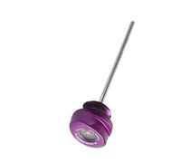 Nivel Aceite Varilla para Touring para FLHX para Carretera para Calle para Glide para CVO 121 2023-2024 Accesorios Motocicletas Varilla Nivel Aceite Indicador Temperatura(Purple)