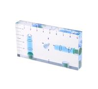 Nivel bidireccional transparente de alta precisión 69HF(Blue)