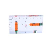 Nivel bidireccional transparente de alta precisión 69HF(Orange)