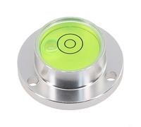 Nivel de brida, 30 x 20 x 11 mm, medidor de burbujas horizontal compacto con varilla de fibra de carbono para medir en bricolaje y uso en talleres (verde)