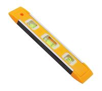 Nivel de Burbuja 230 mm para Medición Industria de Construcción Hogar Pequeño Nivel Torpedo Magnético Cuenta Nivels de Burbuja Magnético con 3 Burbujas 0 ° / 45 ° / 90 ° Nivels de Aluminio,